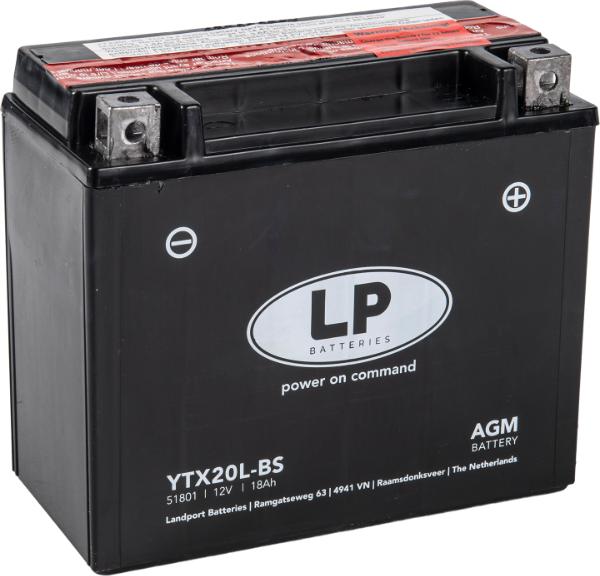LandportBV MA LTX20L-BS - Стартерна акумуляторна батарея, АКБ avtolavka.club