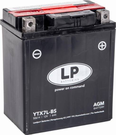 LandportBV MB YTX7L-BS - Стартерна акумуляторна батарея, АКБ avtolavka.club