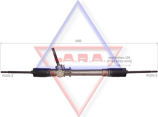 LA.R.A. 290003 - Рульовий механізм, рейка avtolavka.club