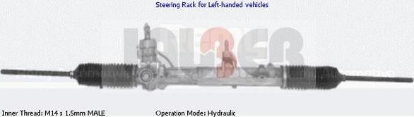Lauber 66.0759 - Рульовий механізм, рейка avtolavka.club