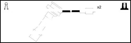 LEMARK HOES924 - Комплект проводів запалювання avtolavka.club
