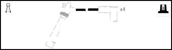 LEMARK HOES697 - Комплект проводів запалювання avtolavka.club