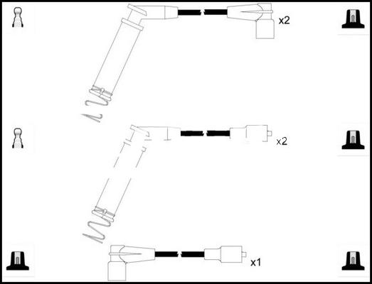 LEMARK HOES1236 - Комплект проводів запалювання avtolavka.club