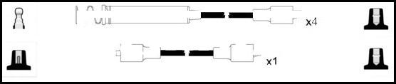 LEMARK HOES1237 - Комплект проводів запалювання avtolavka.club