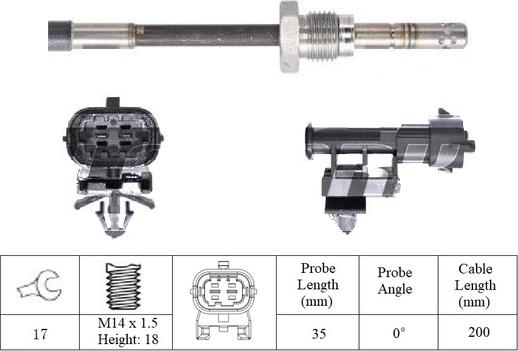 LEMARK LXT104 - Датчик, температура вихлопних газів avtolavka.club