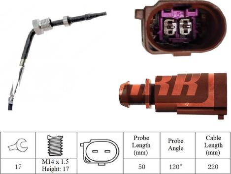 LEMARK LXT349 - Датчик, температура вихлопних газів avtolavka.club