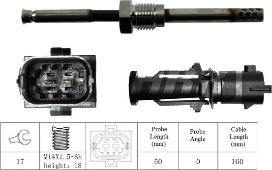 LEMARK LXT314 - Датчик, температура вихлопних газів avtolavka.club