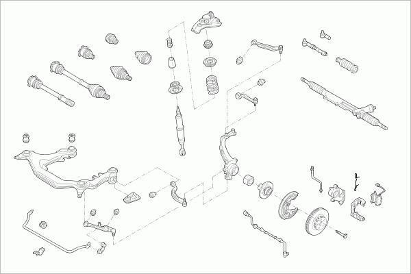 Lemförder VW-PASSA-FL081 - Рульове управління avtolavka.club