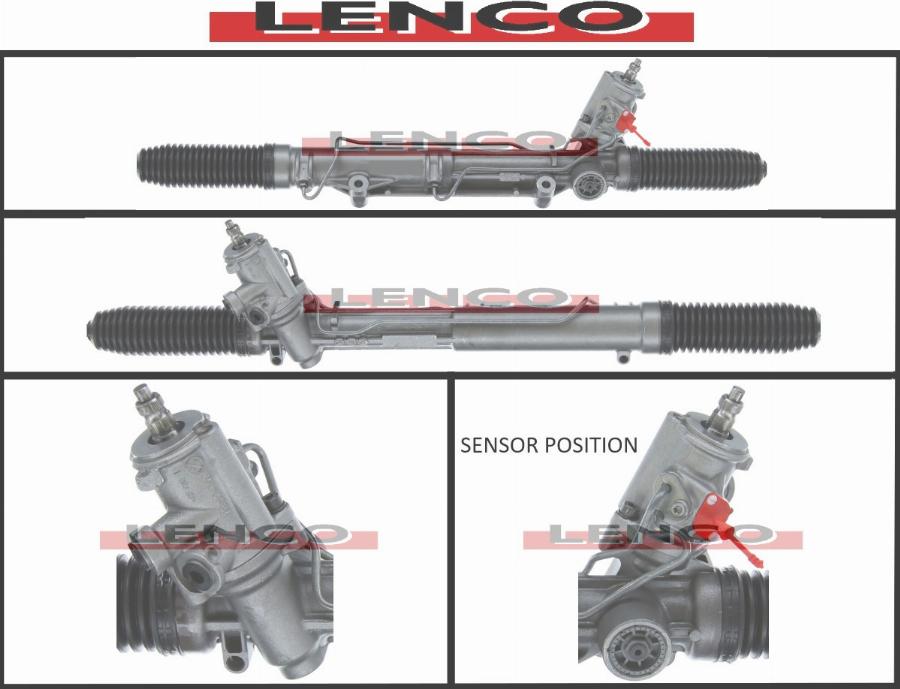 Lenco SGA928L - Рульовий механізм, рейка avtolavka.club