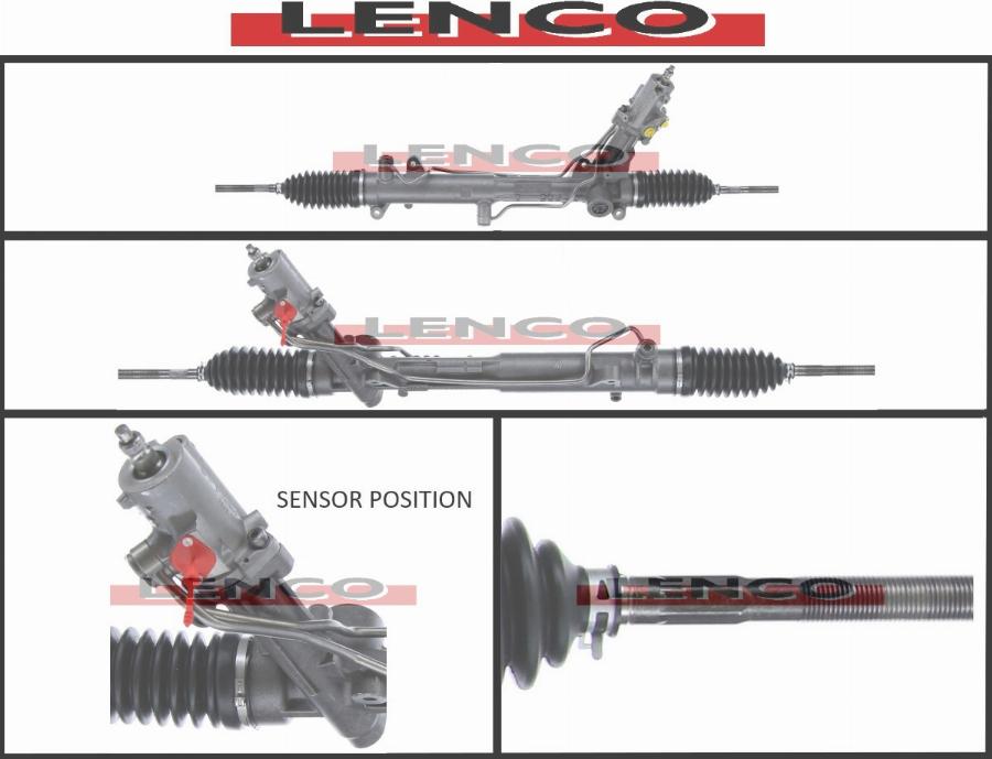 Lenco SGA927L - Рульовий механізм, рейка avtolavka.club