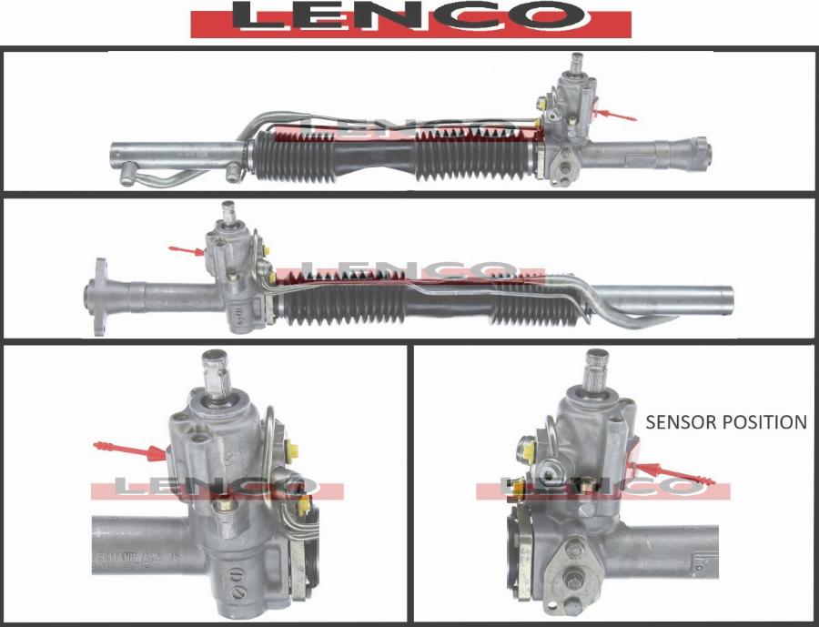 Lenco SGA527L - Рульовий механізм, рейка avtolavka.club