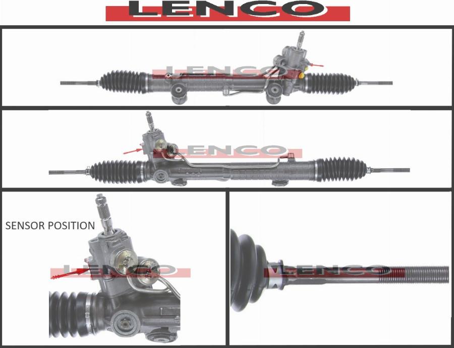 Lenco SGA613L - Рульовий механізм, рейка avtolavka.club