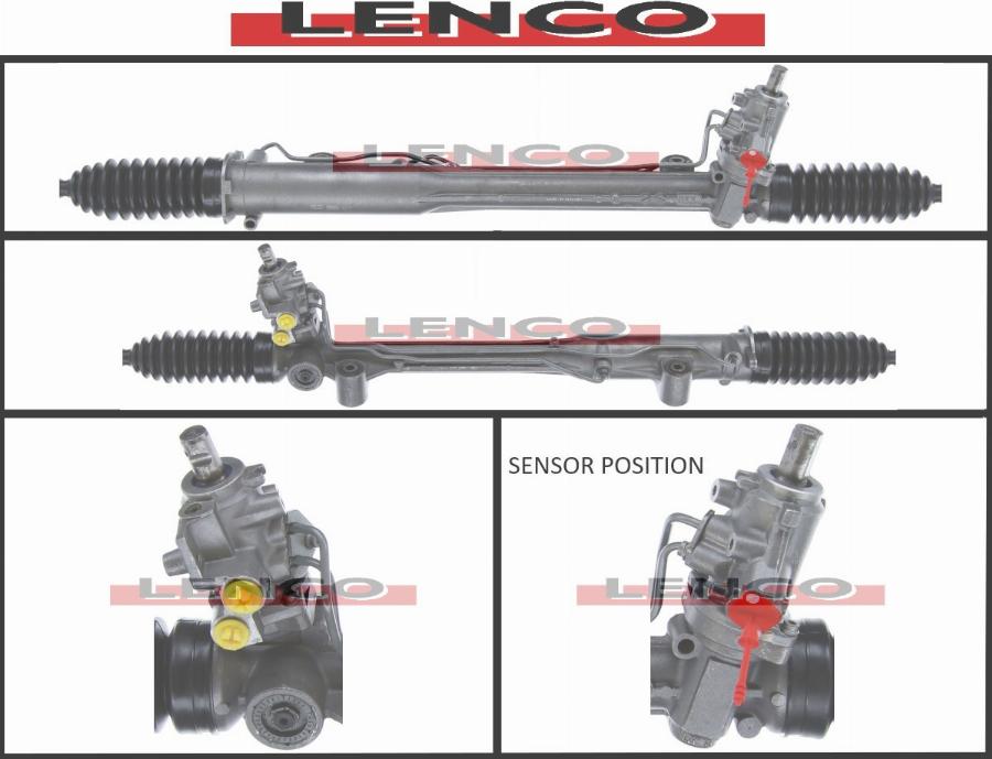 Lenco SGA006L - Рульовий механізм, рейка avtolavka.club