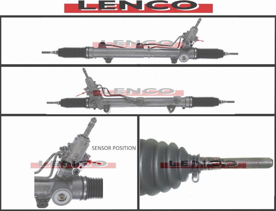 Lenco SGA072L - Рульовий механізм, рейка avtolavka.club