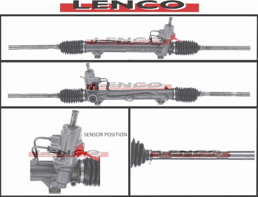 Lenco SGA163L - Рульовий механізм, рейка avtolavka.club