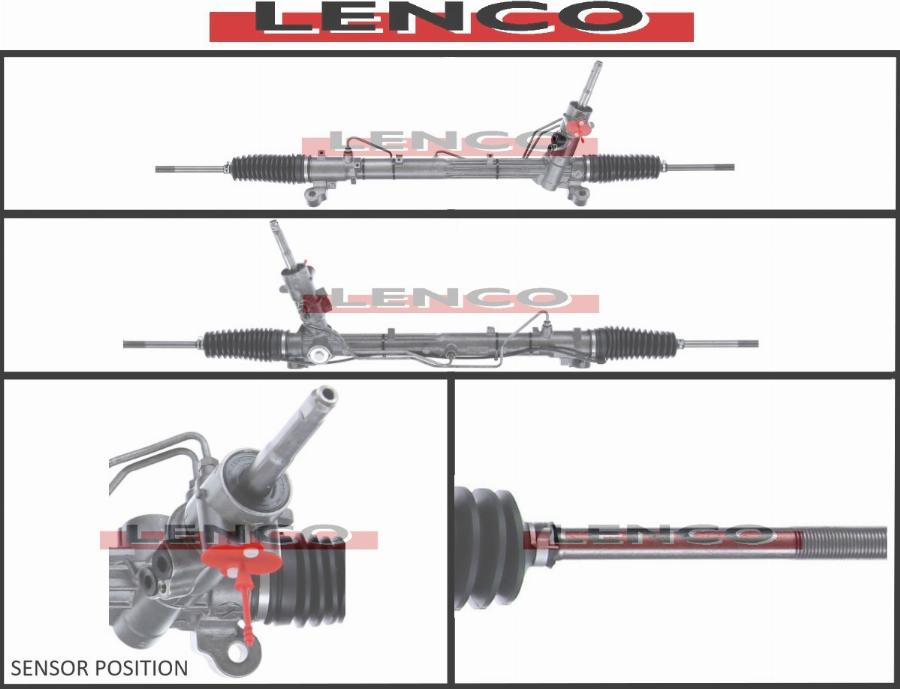 Lenco SGA106L - Рульовий механізм, рейка avtolavka.club