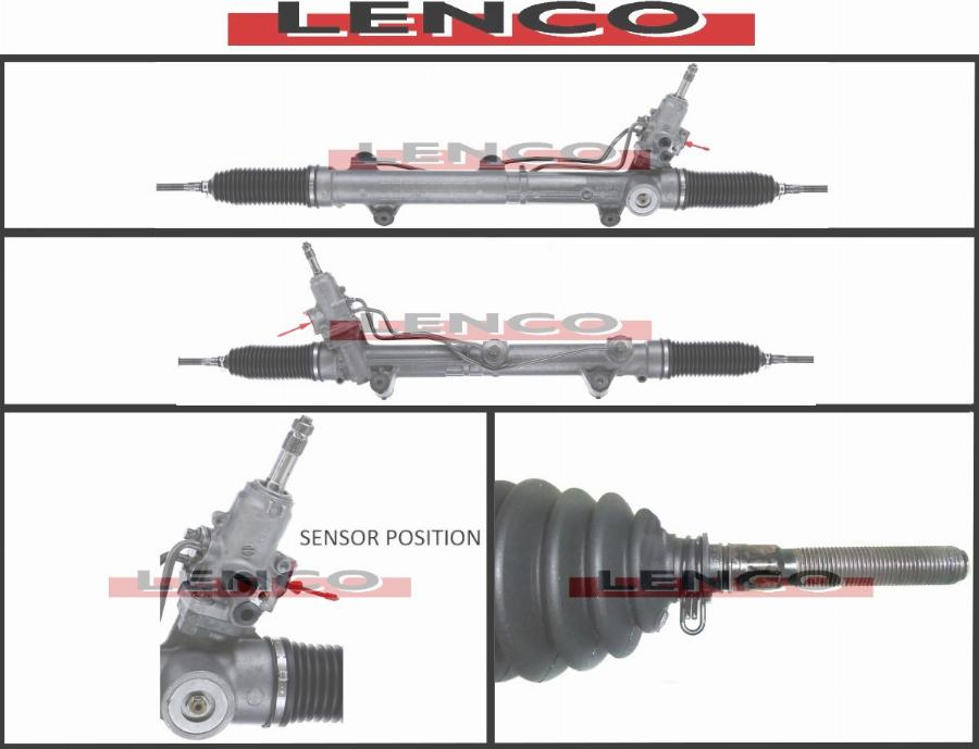 Lenco SGA1144L - Рульовий механізм, рейка avtolavka.club