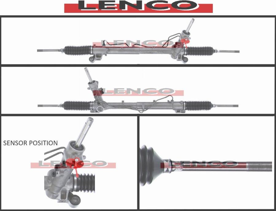 Lenco SGA135L - Рульовий механізм, рейка avtolavka.club