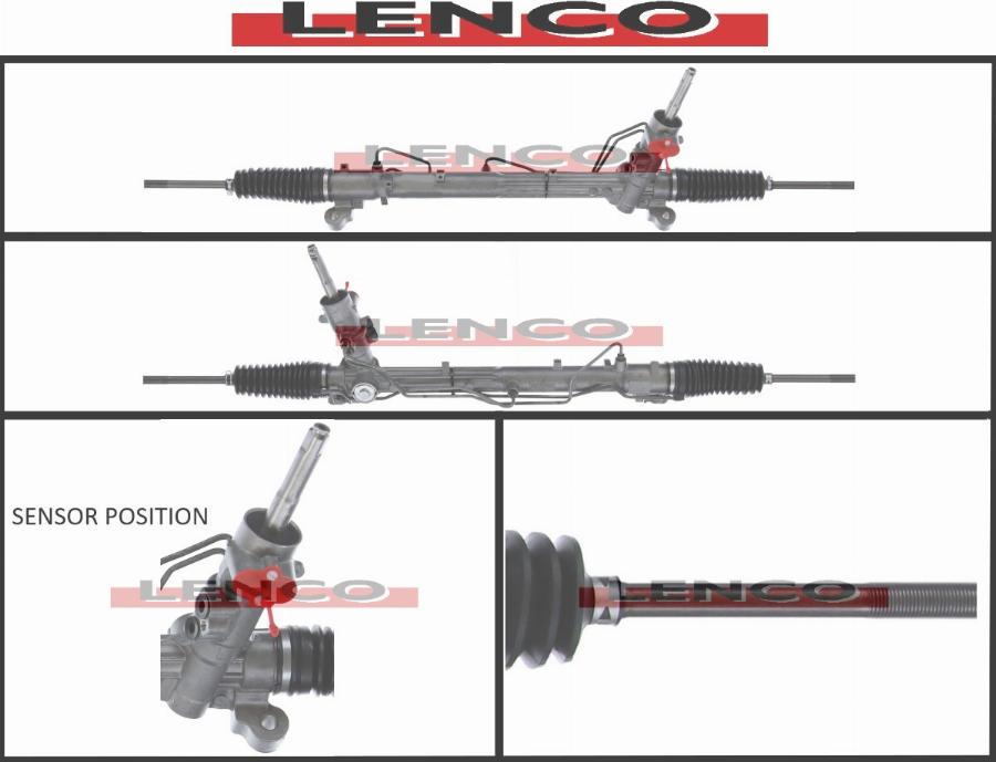 Lenco SGA889L - Рульовий механізм, рейка avtolavka.club