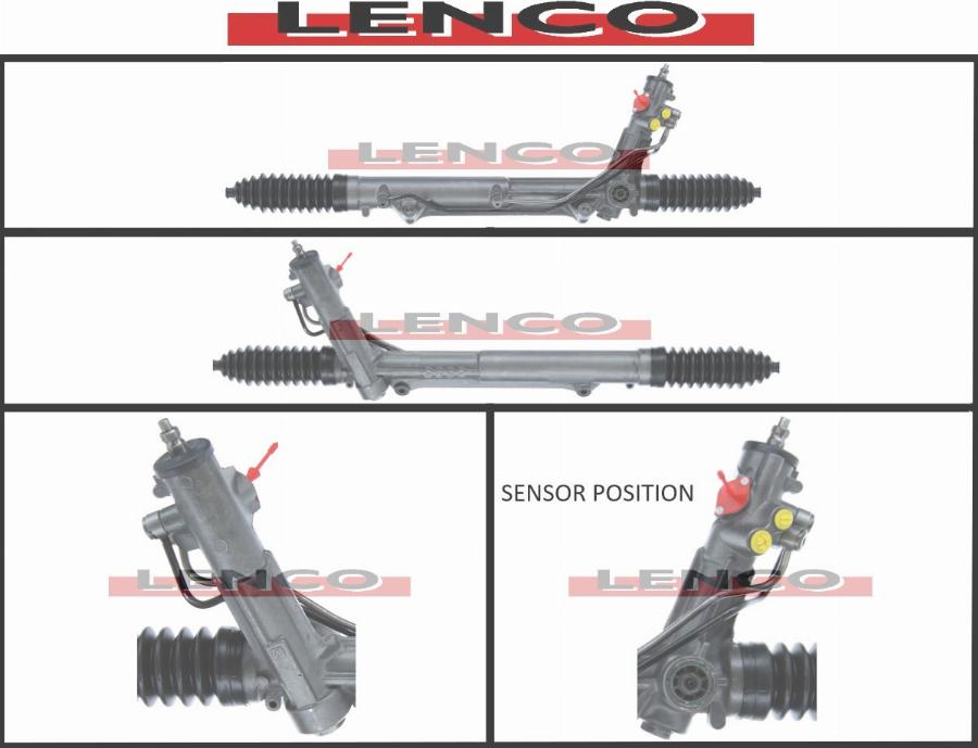 Lenco SGA873L - Рульовий механізм, рейка avtolavka.club