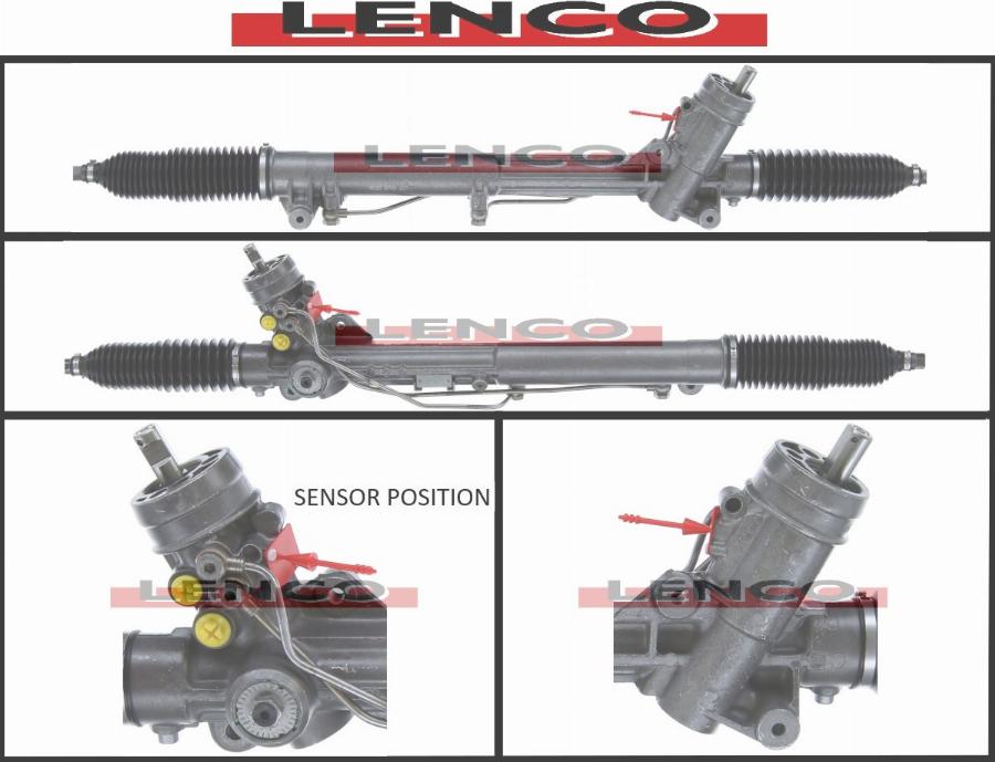 Lenco SGA749L - Рульовий механізм, рейка avtolavka.club