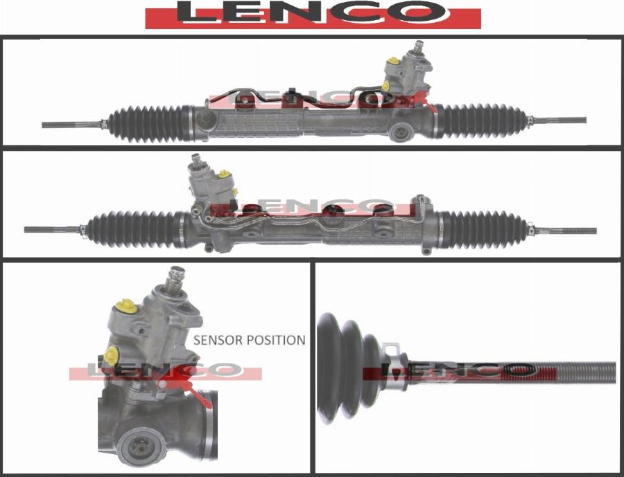 Lenco SGA739L - Рульовий механізм, рейка avtolavka.club