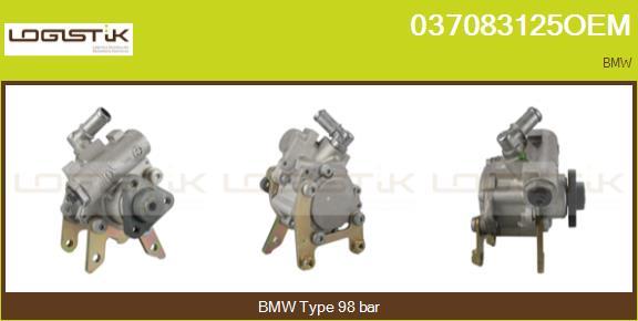 LGK 037083125OEM - Гідравлічний насос, рульове управління, ГУР avtolavka.club