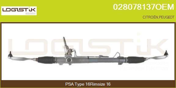 LGK 028078137OEM - Рульовий механізм, рейка avtolavka.club