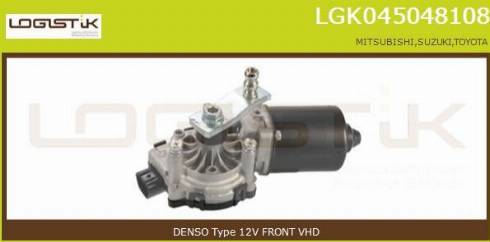 LGK LGK045048108 - Двигун склоочисника avtolavka.club