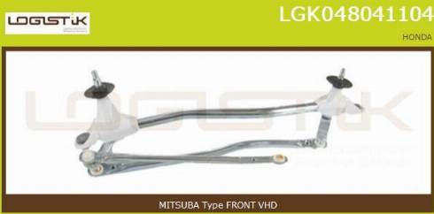 LGK LGK048041104 - Система тяг і важелів приводу склоочисника avtolavka.club