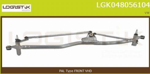 LGK LGK048056104 - Система тяг і важелів приводу склоочисника avtolavka.club