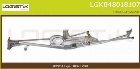 LGK LGK048018107 - Система тяг і важелів приводу склоочисника avtolavka.club