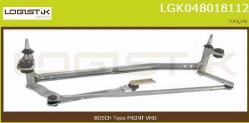 LGK LGK048018112 - Система тяг і важелів приводу склоочисника avtolavka.club