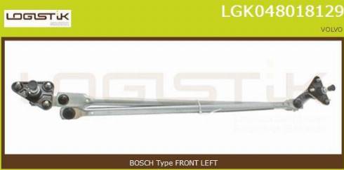 LGK LGK048018129 - Система тяг і важелів приводу склоочисника avtolavka.club
