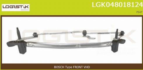 LGK LGK048018124 - Система тяг і важелів приводу склоочисника avtolavka.club