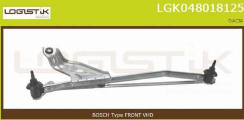 LGK LGK048018125 - Система тяг і важелів приводу склоочисника avtolavka.club