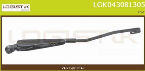 LGK LGK043081305 - Важіль склоочисника, система очищення вікон avtolavka.club