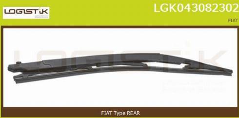 LGK LGK043082302 - Важіль склоочисника, система очищення вікон avtolavka.club