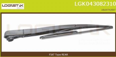 LGK LGK043082310 - Важіль склоочисника, система очищення вікон avtolavka.club