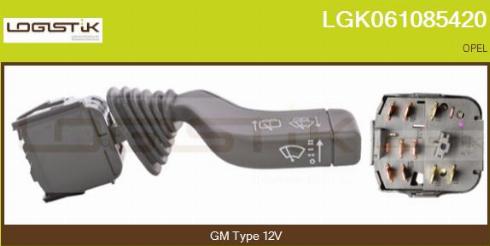 LGK LGK061085420 - Вимикач на рульовій колонці avtolavka.club