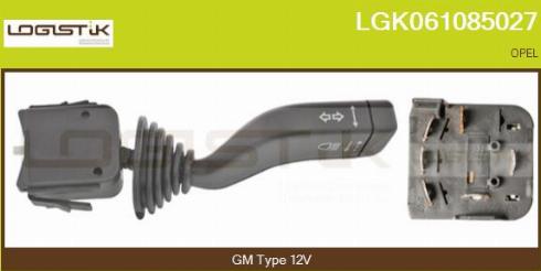 LGK LGK061085027 - Вимикач на рульовій колонці avtolavka.club