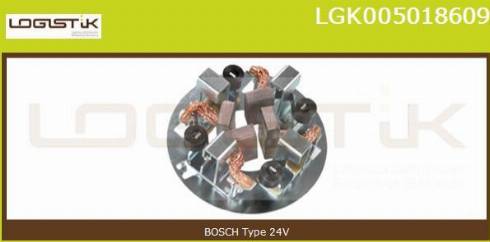 LGK LGK005018609 - Кронштейн, вугільна щітка avtolavka.club