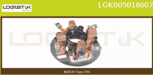 LGK LGK005018607 - Кронштейн, вугільна щітка avtolavka.club