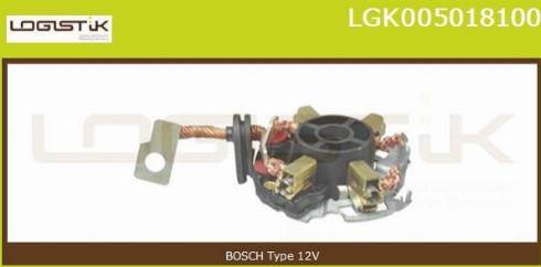 LGK LGK005018100 - Кронштейн, вугільна щітка avtolavka.club