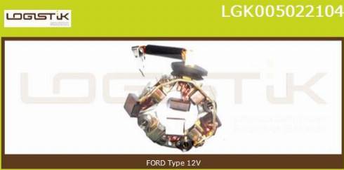 LGK LGK005022104 - Кронштейн, вугільна щітка avtolavka.club