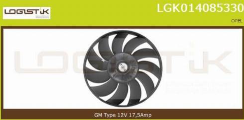 LGK LGK014085330 - Вентилятор, охолодження двигуна avtolavka.club