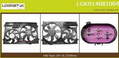 LGK LGK014081004 - Електродвигун, вентилятор радіатора avtolavka.club