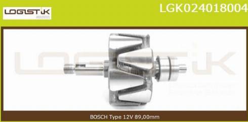 LGK LGK024018004 - Ротор, генератор avtolavka.club