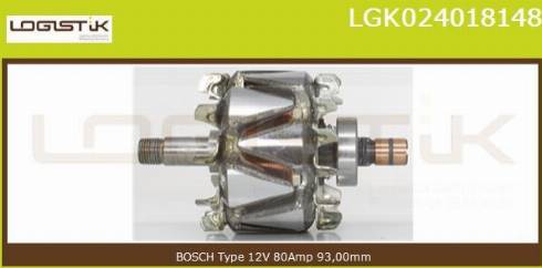 LGK LGK024018148 - Ротор, генератор avtolavka.club