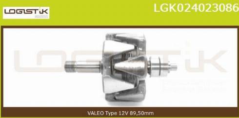 LGK LGK024023086 - Ротор, генератор avtolavka.club